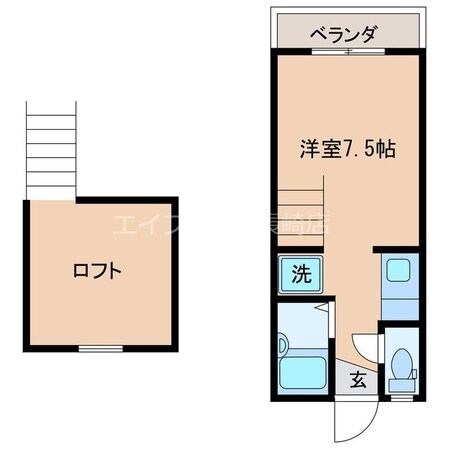 BRAVAS昭和の物件間取画像